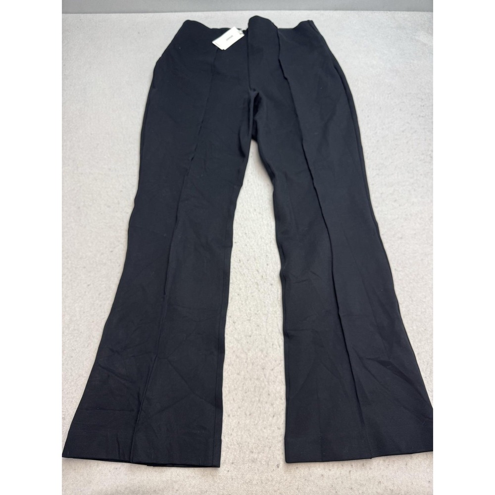Spanx Pants Womens XL Black Ponte Micro Flare Pull On Stretch Dress Workwear
